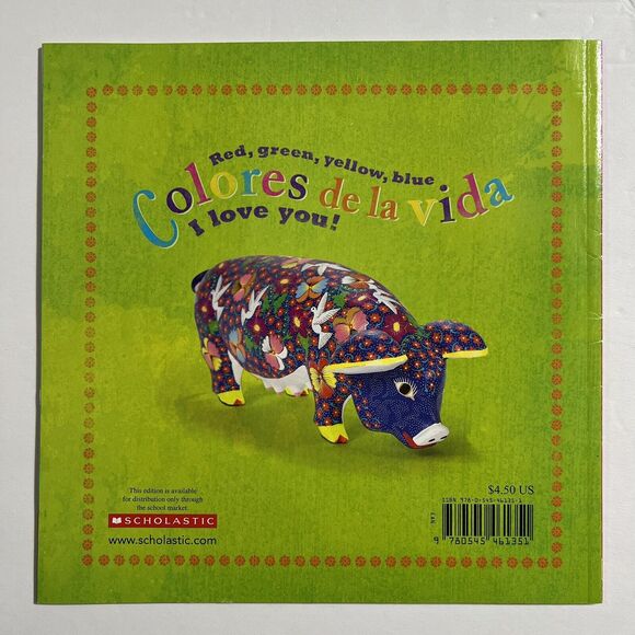 Colores de la vida Colors of Life Bilingual Books in English and Spanish 3 Books - Picture 3 of 9